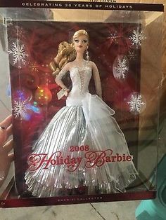 the barbie holiday barbie doll is in its box and ready to be bought for christmas