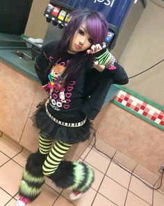 Scene queen scemo emo grunge colorful scenecore myspace glitchcore pikachu zim gir 2000s girl outfit ideas 2000s Colorful Outfits, Scene Queens 2000s, Scene Core Clothes, Scene Clothing Style, Scene Outfits Colorful, 2000s Girl Outfits, Emo Style Girl, Scene Girl Outfits 2000s, Scene Outfit Inspo 2000s