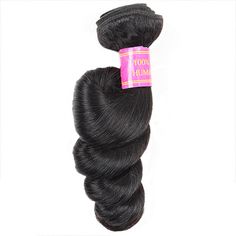 Item: Meetu Hair Loose Wave Human Hair Extensions 1 Bundle On SaleHair Material: 100% Virgin Human Hair, 10A Grade, No Really Shedding, No Tangle, No Bad Smell.Hair Color: Natural Black ColorHair Length: 8 inch - 28 inch are availableHair Weight: Hair bundles about 95-100 g/bundleTexture: Loose Wave Hair, Soft, Comb Easily, Can Re-style and Color well.Pack: 1 Bundle Hair Sample Loose Wave Bundles, Brazilian Hair Weave, Hair Weaves, Remy Hair Extensions