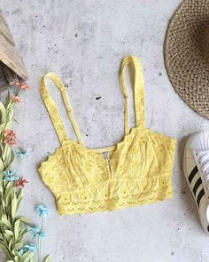 free people - ezra bralette top - more colors Spring Festival Crop Top With Built-in Bra, Casual Spring Bra, Spring Lace Cami Bra, Trendy Spring Crop Top Bra, Summer Bra With Lace Trim And Spaghetti Straps, Trendy Crop Top Bra For Spring, Summer Lace Crop Top Bra Friendly, Spring Casual Cropped Bra, Summer Lace Bra With Lace Trim