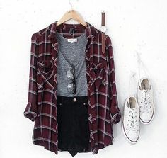 xo Outfit With Jacket, Flannel Outfits, Wardrobe Tips, Outfits Chic, Nice Style, Causual Outfits, Tween Outfits, Female Character