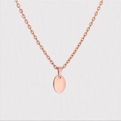 Embrace the bond with our Personalized Oval Fingerprint Necklace, a timeless piece to keep loved ones close. Customize the oval pendant with a unique fingerprint pattern, adding a personal touch to your everyday essentials. This necklace is an ideal gift for any occasion, blending style and sentimental value seamlessly. Pendant width: 9 Millimeters; Pendant height: 18 Millimeters Materials: Stainless steel Closure: Lobster claw Chain style: Rolo Adjustable length Style: Minimalist Can be persona Fingerprint Pattern, Fingerprint Necklace, Engraved Pendant, Oval Necklace, Meaningful Connections, Photo Necklace, Personalized Pendant, Oval Pendant, Style Minimalist