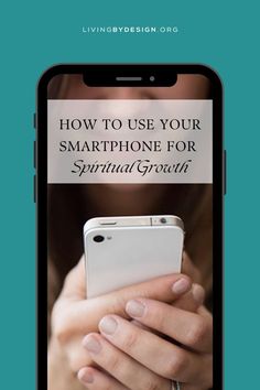 a person holding a smart phone with the text how to use your smartphone for sprinta growth