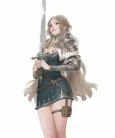 Samurai Girl, Female Knight, Anime Warrior, Warrior Girl, Fantasy Warrior, Character Portraits, Fantasy Character Design