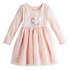 She'll feel like a princess in this toddler girls' Frozen tutu dress from Jumping Beans. ©Disney She'll feel like a princess in this toddler girls' Frozen tutu dress from Jumping Beans. ©Disney FEATURES Crewneck Long sleeves Elastic waistband Frozen graphic on chest Tutu skirt Knee length Fit & flare silhouetteFABRIC & CARE Cotton, polyester Machine wash Imported Size: 18 Months. Color: Pink Frozen. Gender: female. Material: Cotton Blend. Frozen Tutu Dress, Frozen Tutu, Jumping Beans, Tutu Skirt, Tutu Dress, Toddler Sizes, Fit & Flare, Comfy Outfits, Toddler Girl