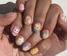 Cottagecore Nails, Funky Nail Art, Makeup Nails Designs, Cute Toe Nails, Nails Aesthetic, Nail Photos, Soft Nails