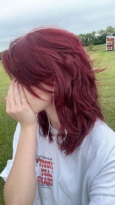 Female Energy, Haircut And Color, Hair Stuff, Glow Up?, Hair Inspo, Hair Ideas, Cortes De Pelo, Red Hair