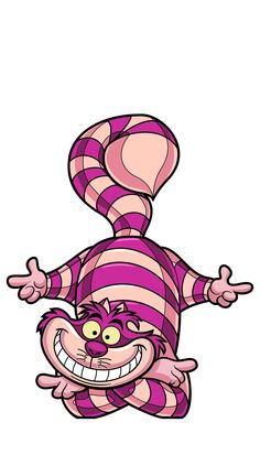 an image of a cartoon character with big eyes and pink stripes on it's body