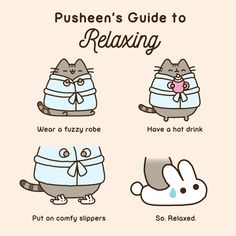 an image of pushen's guide to relaxing