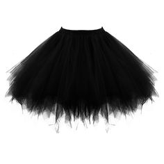 PRICES MAY VARY. Waist: 25.98-31.5inches / 66-80cm; Skirt length: 17.7inches / 45cm; Lining length: 15inches / 38cm Bubble hem can make your various dresses more fluffy and cute, layers of soft tulle to hold the dress's shape, the lining to prevent scratching gentle sensitive skin, elastic waistband for adjustment. Perfect for dance, ballet, costumes, dress up, jazz and tap, and party favors. This Underskirt Tutu Slip is flat packed when post,please iron under warm and low temperature to ease th Homemade Tutu, Petticoat Skirt, How To Make Tutu, Black Tutu, Buy Skirts, Slip Skirts, Bubble Skirt, Half Slip, Ladies Gown