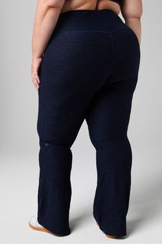 HeatherFlex High-Waisted Mini Flare Fabletics blue female Activewear >> Womens >> Bottoms >> Leggings >> Leggings HeatherFlex plus Everyday/Lounge/Yoga and Studio Hidden Pockets Female Activewear, Low Impact Workout, Flare Pants, Active Wear For Women, Womens Bottoms, Everyday Wear, Lounge, High Waisted, Yoga