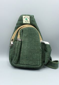 Casual Hemp Bags For Daily Use, Eco-friendly Bag With Adjustable Strap For Outdoor, Eco-friendly Outdoor Bag With Adjustable Strap, Eco-friendly Natural Hemp Bag, Eco-friendly Hemp Bag In Natural Color, Eco-friendly Hemp Bags In Natural Color, Eco-friendly Natural Canvas Bag With Adjustable Strap, Eco-friendly Green Bag For Outdoor, Eco-friendly Shoulder Bag With Adjustable Strap