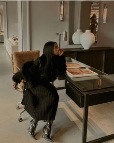 Professional Black Woman Aesthetic, Professional Black Women Aesthetic, Black Corporate Baddie Aesthetic, Career Black Woman Aesthetic, Business Baddie Aesthetic, Black Grown Woman Aesthetic, Corporate Aesthetic Black Woman, Rich Housewife Aesthetic Black, Black Woman Lawyer Aesthetic