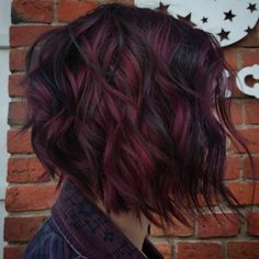 Short Hair Color Ideas, Hair Color Ideas For Fall, Rambut Brunette, Perfect Hair Color, Red Highlights, Ombré Hair, Short Hair Color, Ombre Hair Color