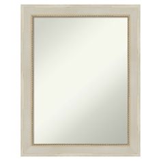 100% real wood mirror that is assembled by hand in the USA.. This mirror features premium glass for a clear, undistorted image and has a non-beveled surface to maximize the viewing area.. Ready to hang vertically or horizontally - hanging hardware included.. The overall size of this wall mirror measures 22.25 x 28.25 inches, including the frame and its reflective area measures 18 x 24 inches.. The frame is 1-inch wide and stands 1.75-inch off the wall.. This mirror is finished with a solid surfa Country Bathroom Mirrors, Traditional Bathroom Mirrors, Rectangular Bathroom Mirror, Wood Wall Bathroom, Bathroom Vanity Wall, The Parthenon, Vanity Wall Mirror, Black Framed Art, Wood Wall Mirror