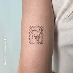 TATUAGEM BRASIL 🇧🇷 Postcard Tattoo Ideas, Postage Stamp Tattoo Ideas, Post Card Tattoo, Brazil Tattoo Ideas, Passport Stamp Tattoo, La Tattoos Ideas, Stamp Tattoo Ideas, Brazil Tattoo, Post Stamp Tattoo