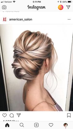 χτενίσματα Formal Hairstyles For Short Hair, French Twist Updo, Blonde Updo, Granny Hair, Makeup Tip, Updo Styles, Modern Hairstyles