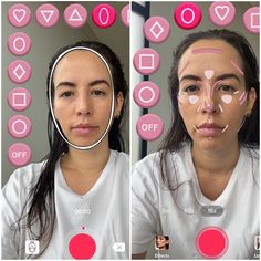 I Tried the Viral Face-Shape Filter That Shows You How to Apply Makeup Face Shape Finder, Makeup Placement, Oval Face Makeup, Makeup Filter, Perfect Contour, How To Remove Pimples, Popsugar Beauty