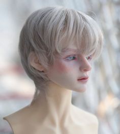 "Short spike pale blonde doll wig made with made with heat resistance fiber, soft and fancy color, easy to style, can be styled under 180 Celsius (356 Fahrenheit) Color: Pale Blonde Materials: Heat Resistant Fiber Size: 8-9\" (very tight elastic) 100% made by hand. Please noticed that the color in the image would look slightly different from the actual product. Shipping and Handling: This item can be shipped within 3-5 business days after payment received. It will be shipped by Standard Air Mail Dollfie Dream, Pale Blonde, Doll Wig, Doll Wigs, Custom Wigs, Smart Doll, Wig Making, Payment Received, Fairy Land