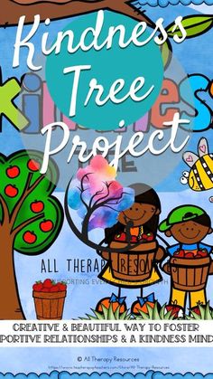 a poster with the words kindness tree project