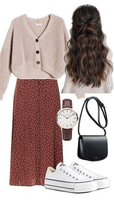 Fall outfits women ideas. Outfit Ideas for Light Autumn, Women's fashion! Trendy Teacher Outfits Spring, Teacher Aesthetic Outfit, Feminine Modest Outfits, Teacher Fits, Stile Blair Waldorf, Adrette Outfits, Church Fits, Fest Outfits, Teaching Outfits