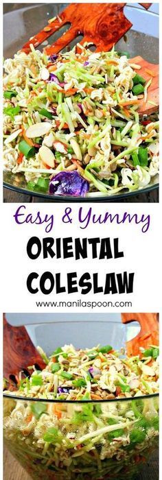 Asian Coleslaw, Banana Split Dessert, Diy Easy Recipes, Salad Bar, Ramen Noodles, Lunch Snacks, Coleslaw, Sunflower Seeds, Summer Salads