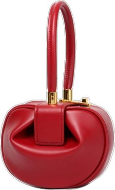 Chic Red Handheld Bucket Bag, Elegant Pouch Box Bag For Errands, Chic Clutch Box Bag For Errands, Chic Pouch Box Bag With Handles, Elegant Leather Clutch For Errands, Red Evening Bag With Adjustable Handle, Handheld Evening Bag With Adjustable Strap, Handbags For Ladies, Red Clothing