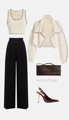 Mode Zara, Elegante Casual, Classy Work Outfits, Stylish Work Outfits, Easy Trendy Outfits, Modest Fashion Outfits, Looks Chic, Fancy Outfits