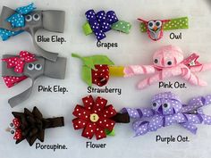 Sculpture Hair, Ribbon Sculptures, Girls Hair Bows Diy, Homemade Bows, Halloween Hair Bows, Hair Bow Tutorial, Ribbon Sculpture, Handmade Hair Clip, Toddler Hair Clips