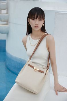 PARISA WANG® | Unlocked Medium Tote Bag – Parisa New York Luxury Designer Business Baguette Bag, Light Luxury Everyday Bag With Detachable Handle, Light Luxury Everyday Tote Bag, Light Luxury Bags With Gold-tone Hardware For Daily Use, Beige Shoulder Bag With Hasp Closure And Double Handle, Light Luxury Bags With Detachable Strap For Everyday Use, Light Luxury Satchel With Gold-tone Hardware For Daily Use, Elegant Shoulder Bag With Adjustable Strap For Errands, Beige Satchel With Hasp Closure And Tote Shape