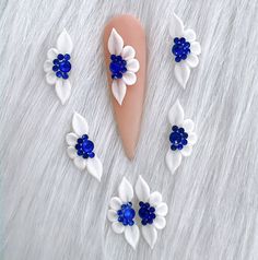 Set 8pcs  Handmade 3D Nail Flowers - Acrylic Nail Flowers - 3D Flower Nails art Acrylic Nail Flowers, 3d Nail Flowers Acrylics, Nail Flowers, Nails Flower, 3d Flower Nails, Nail Art 3d, Flowers Acrylic, Flowers 3d, Flower Acrylic