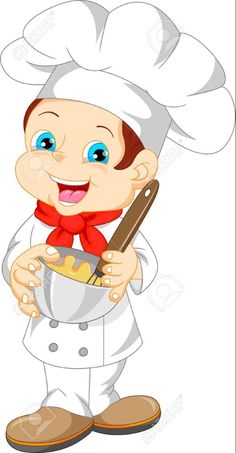 a chef holding a spatula in his hand