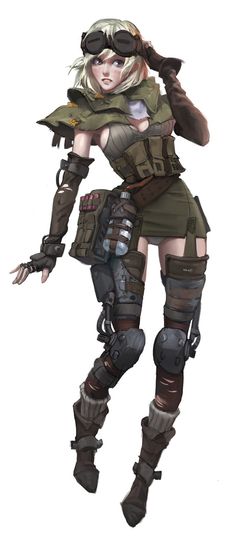 __. Characters Art .__                                                                                                                                                     More Scavenger Character Design, German Soldier, Model Sheet, Female Character, 영감을 주는 캐릭터