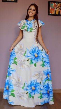 Beautiful Frock Design, Modern Modest Fashion, Maxi Vestidos, Design Skirt, Dress Flower, Frock Design, African Dresses For Women, Trend Fashion