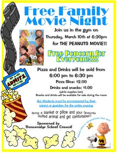 the despicable me 2 movie night flyer