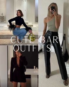 67 Cute Bar Outfits For 2023 - ljanestyle Outfit To Go Out At Night, Outfit Inspo Night Out, Outfit Ideas For Night Out, Outfits For Night Out Bar, Thanksgiving Eve Outfit Bar, Party Looks Outfits Night Casual, Friday Night Outfit Going Out Casual, Drink Date Outfit, Pub Outfits Women