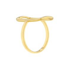 Birmingham Jewelry Item Number: BJ040707 Fashion Ring Open Paper Clip Link Ring Bold yet sophisticated, enough to make them notice. Crafted in 14K gold. 14K Yellow Gold *The possibilities are not limited to the options in the dropdown. For pricing on further customizations & special size options, please call: 1-586-939-5100 Classic Infinity Jewelry For Formal Occasions, Yellow Gold Open Initial Ring For Formal Occasions, Modern Yellow Gold Initial Ring For Formal Events, Classic Infinity Rings As Gift, Modern Yellow Gold Initial Ring For Formal Occasions, Classic Infinity Rings As A Gift, Classic Infinity Ring As Gift, Modern Yellow Gold Hallmarked Initial Ring, Classic Infinity Ring As A Gift