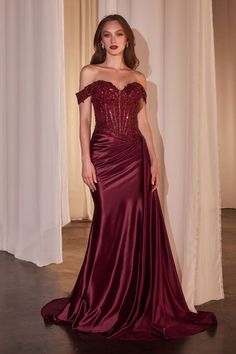 Dress Gala, Red Clothing, Classy Gowns, Exquisite Gowns, Evening Party Gowns