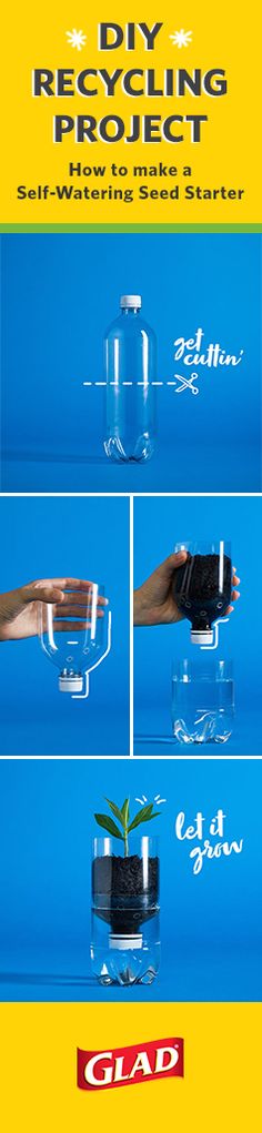 the instructions for how to make a solar - powered glass planter with recycling project