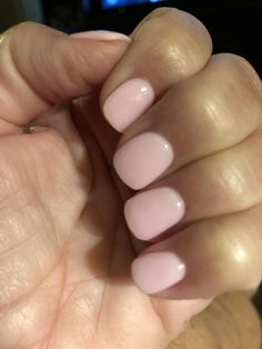 A white pink. SNS Dip Powder. It’s marked as 307 at my salon. Nails Sns, Stars Nails, Sns Nails Colors, Sns Nails, Dip Nails, Nails Winter, Basic Nails, Gel Nail Colors, Ideas Nails