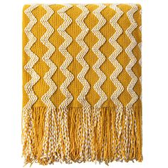 PRICES MAY VARY. PACKAGE INCLUDE: 1 x Blanket (60x80 inches with 4 inches tassel) PRODUCT FEATURES: Our comfortable blankets are made of acrylic fabric, which has greater flexibility and strength than wool. This light acrylic blanket is ultra-soft, fluffy and strong resistance to sunlight. This knitted blanket with special tassel design on both sides adds to the beauty of the product. PRODUCT FUNCTION: The durable blanket is designed to be used all year round. It can keep warm well when used in Blanket With Tassels, Best Weighted Blanket, Knitted Throw Blanket, Cable Knit Blankets, Tassel Blankets, Modern Blankets, Decorative Throws Blanket, Knit Throw Blanket, Comfort Blanket