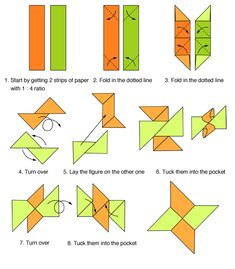 how to make an origami bird out of paper - step by step instructions