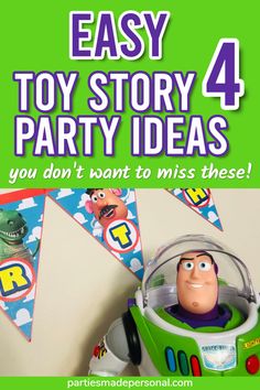 the toy story 4 party ideas are great for any child's birthday or other special occasion