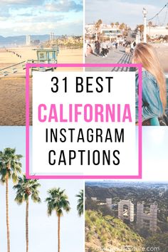 the best california instagram captions