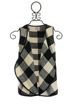 PPLA Couture Vest for Tweens in Black and White (Size SM7/8) Cheap Clothing Stores, Back To School Fashion, Cool Accessories, Tween Outfits, Baby Boy Fashion, Boutique Brands