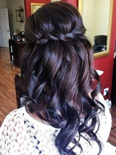 Special Occasion Hairstyles, Rope Braid, Pinterest Hair, Bohol, Hair Envy, Hair Dos, Down Hairstyles, Bridesmaid Hair