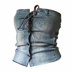 Lace-Up Denim Corset Top: Chic & Youthful Urban Style Trendy Washed Denim Blue Top, Fitted Jeans For Summer Streetwear, Dark Wash Stretch Cotton Denim Top, Stretch Cotton Denim Top In Dark Wash, Edgy Dark Colored Top For Spring, Casual Slim Fit Top, Casual Slim Fit Medium Wash Top, Edgy Dark Wash Tops For Spring, Fitted Edgy Denim Vest For Spring