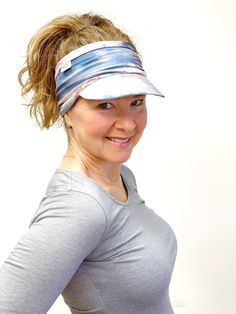 Cute Visor for Women "Omg I am absolutely thrilled with this visor! What an ingenious way to wear one! It’s super comfy, adorable, soft, fits fantastically…! Highly recommend this!." - Sarah A stylish visor that works and hard and is adorable Floral Visor for WomenMade to Order in color shown: 3-5 business days Suggested Sizes:Small: 19" - 21"Medium: 21" - 23"Large: 23"+ Think of this like a headband with a visor attached. It will stretch! If you're comfortable giving me your head size - that'd be great. I have a 23" head and wear the Medium. Let me know if you have questions with the contact button above. OVERVIEWCajole the wingers and get serious about your visor with an added dose of authentic fun. This new visor for women has got nothin' on your baseball cap, like for real. From catchi One Size Fits Most Visor With Sweatband, Cotton Sweatband Visor One Size Fits Most, Casual Sports Visor With Upf 50+, Breathable Summer Visor, One Size Fits Most, Summer Visor Cap, One Size Fits Most, Trendy Adjustable Visor With Upf 50+, Lightweight Summer Visor, One Size Fits Most, Sporty Visor, Bucket Hat Winter