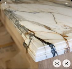 Beautiful Countertop Ideas, Unique Marble Countertops, Bold Countertops, Brown Marble Countertops, Cheap Granite Countertops, Marble Kitchen Countertops, Unique Countertops, Countertop Edges, Marble Kitchens