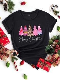 Personalized Christmas Shirts, Christmas Slogans, Cute Christmas Outfits, Christmas Tee Shirts, Custom Starbucks Cup, Christmas Tshirt, Christmas Print, Round Neck Tees, Tee Shirt Designs